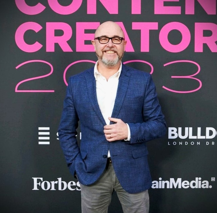 Jordi Alemany en los Forbes Best Content Creator 2023